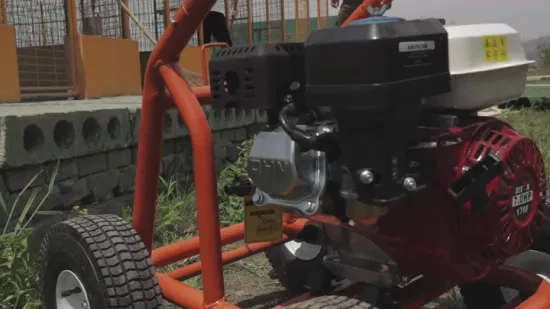 Bison Commercial Gasoline 2600psi Car Wash 9L Min 180bar High Pressure Washer